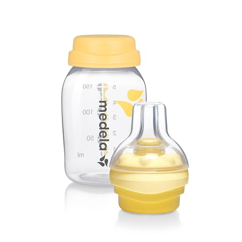 Medela Calma Flaschensauger, Babyflaschensauger zur Verwendung mit Auffangflaschen von Medela, Ohne BPA hergestellt, Luftregelsystem, 150 ml