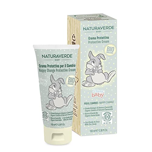 Disney Baby BIO ICEA Eco Kosmetik - Haferflocken, Kamille und Sheabutter Weichmachercreme - Bambi, 100ml