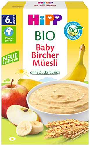 HiPP Bio-Müesli Baby Bircher-Müesli, 6er Pack