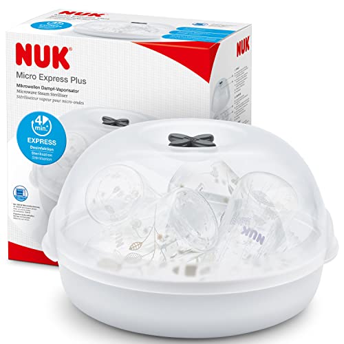 NUK Micro Express Plus Mikrowellen-Dampf-Babyflaschensterilisato