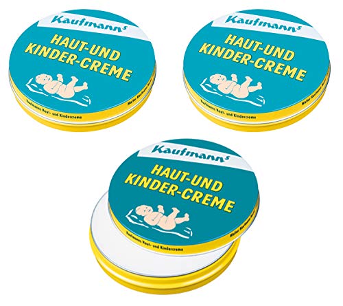 Kaufmanns Haut- und Kindercreme 30ml, 3er Pack (3 x 30 ml)